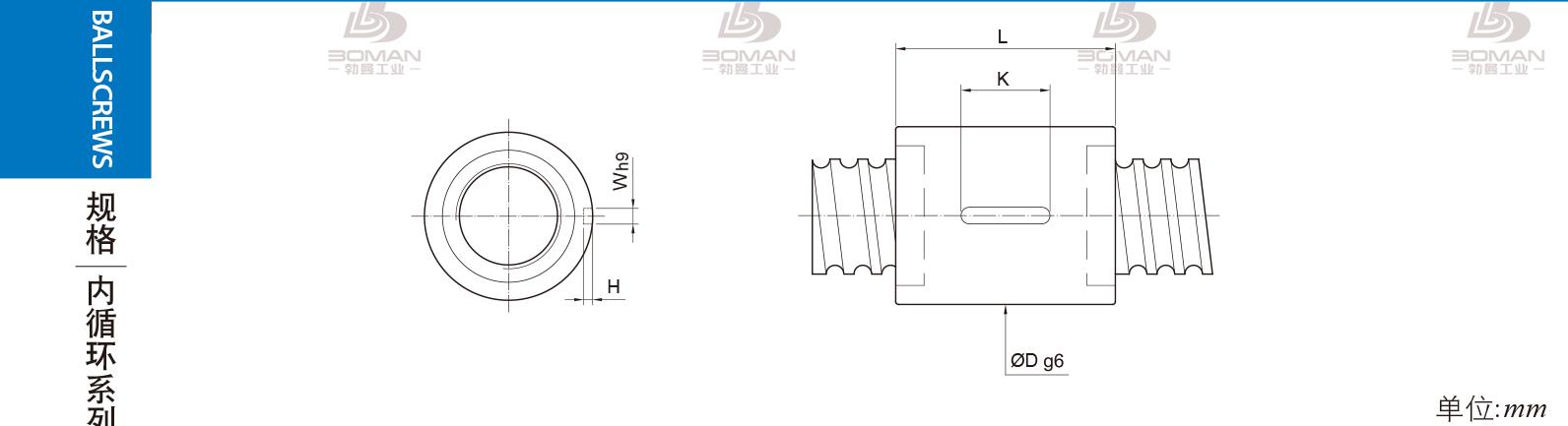 PMI RSIC4005-6 pmi丝杆生产工艺