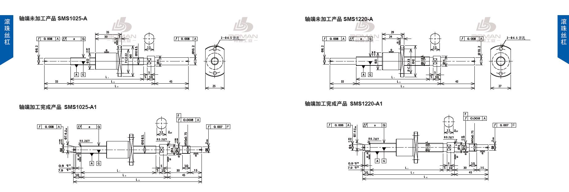 TSUBAKI SMS1025-280C3-A1 tsubaki丝杆是哪里产的